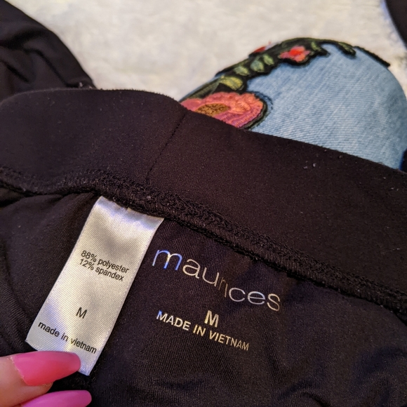 Maurices black leggings - Picture 13 of 14